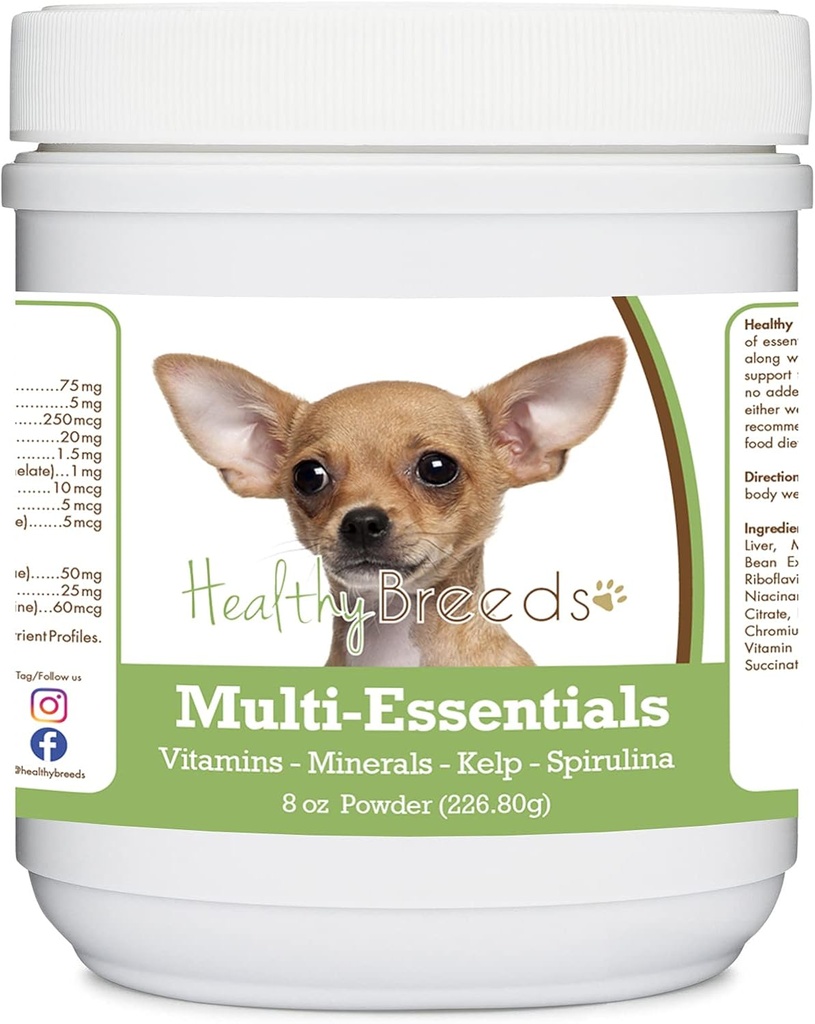 Persediaan Esensial untuk Anjing - Suplemen Ideal Vitamin, Minetary & Antioksidan untuk Anjing Anda - 8 oz