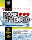 BASE Performance Hydro-Lemon Lime 126; 28 porsi dalam masing-masing eko- tas mylar ramah 124; Campuran dextrose, fruktosa, maltodextrin dan penting elektrolit.