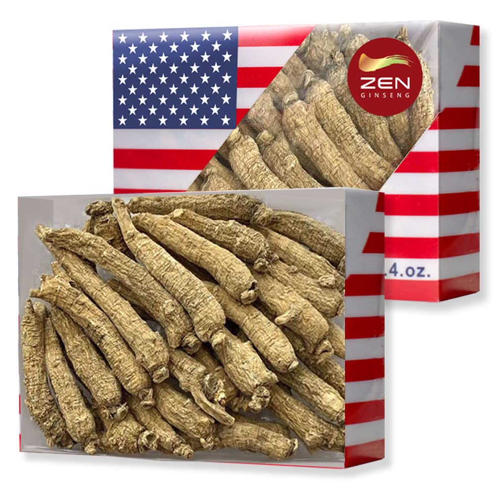 2 kotak pilihan Amerika Ginseng-Kecil Ekor (4oz / Box):