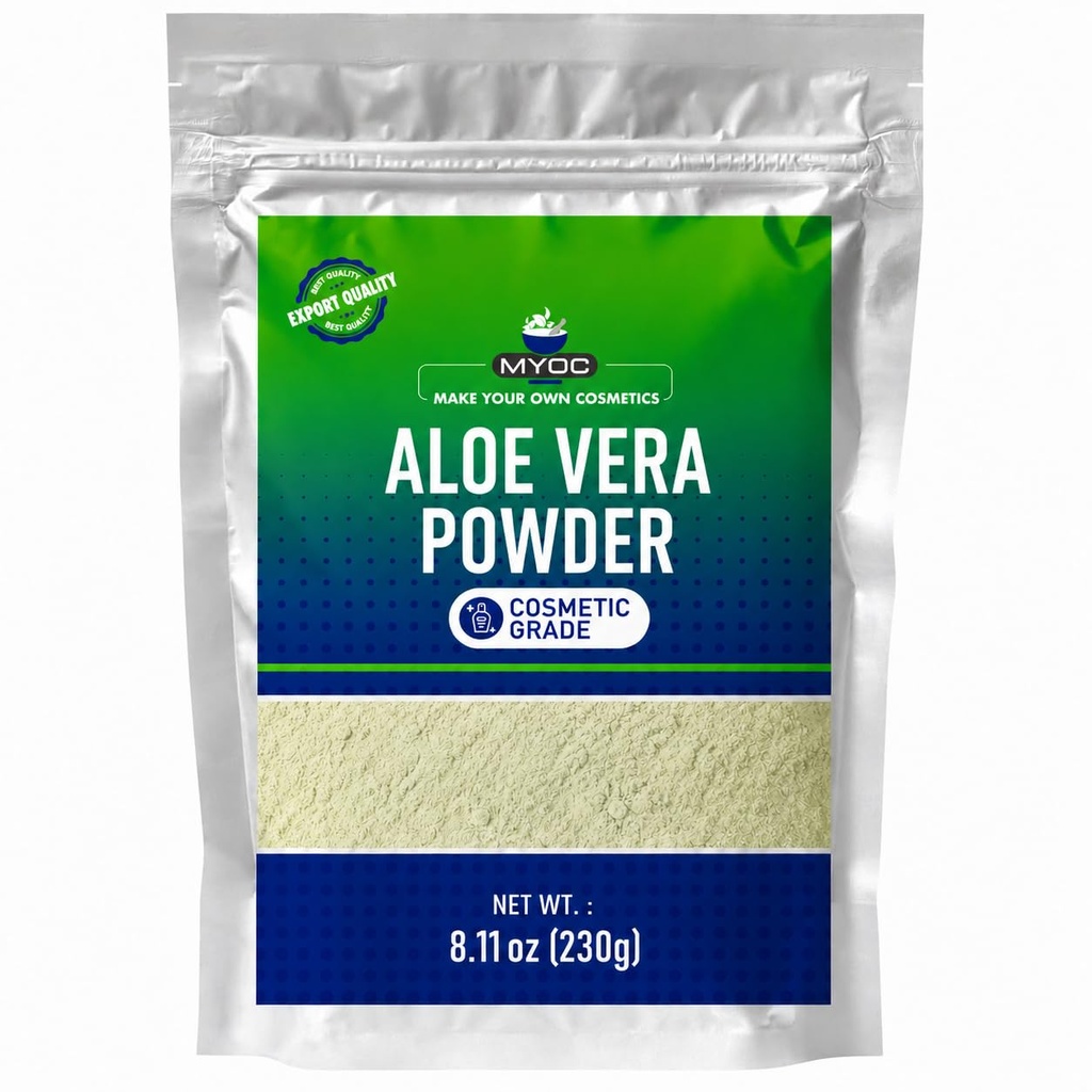 Aloe Vera Powder Organic Use for Skin & Hair Care - 230 Grams (8.01 Oz)
