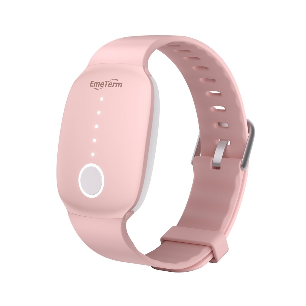 EmeTerm Fashion FDA- Cleared Relieve Nausea Electrode Stimulator Morning Sickness Travel Sickness Vomit Religable No Geel Drugs Free Wrist Bands Without Side Effects