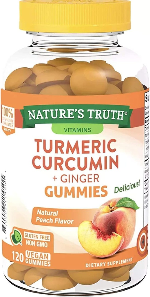 Kebenaran Alam Turmeric Gummies, 120 Count