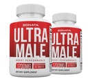 (2 Paket) Ultra Pill Pria, Power Ultra Male Suplemen Lanjutan Formula, 120 Cacah