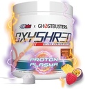 EHP Labs x Ghostbusters OxyShred Pre Wordout Powder & Shredding Suplement - Pretraining powder with Acetyl Carnitine, Energy Boost Drink - Proton Plasma, 60 Servings