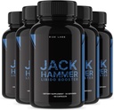 Rize labs (5 Pack) Jack Hammer Libido Booster for Men, Jack Hammer Libido Booster Suplemen, Jack Hammer Libido Booster Powerful All Natural Formula untuk Menimbulkan Performance, Review (300 Capsules)
