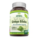 Herbal Rahasia Ginkgo Biloba Kekuatan Ganda Suplemen 124; 120 Mg 124; 120 Veggie Capsules 12.4; Non-GMO 124; Gluten-Free 124; Dibuat di USA