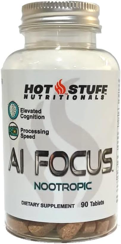 AI Focus - 90 tablet. Sanggup untuk Enhanced Focus, Cognitive Fungsi, dan Mental Stamina.
