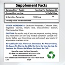 Terbaik: L- Carnitine 1000mg & L- Glutamine 10000mg