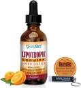 Bundle Nutrition di seluruh dunia: Anumed Lipotropic Complex - Folic Acid, Vitamin B12, Vitamin B6 - Non GMO, Gluten Free, Easy- to-Use 2oz Lipotropic Drops with Multippose Key Chain