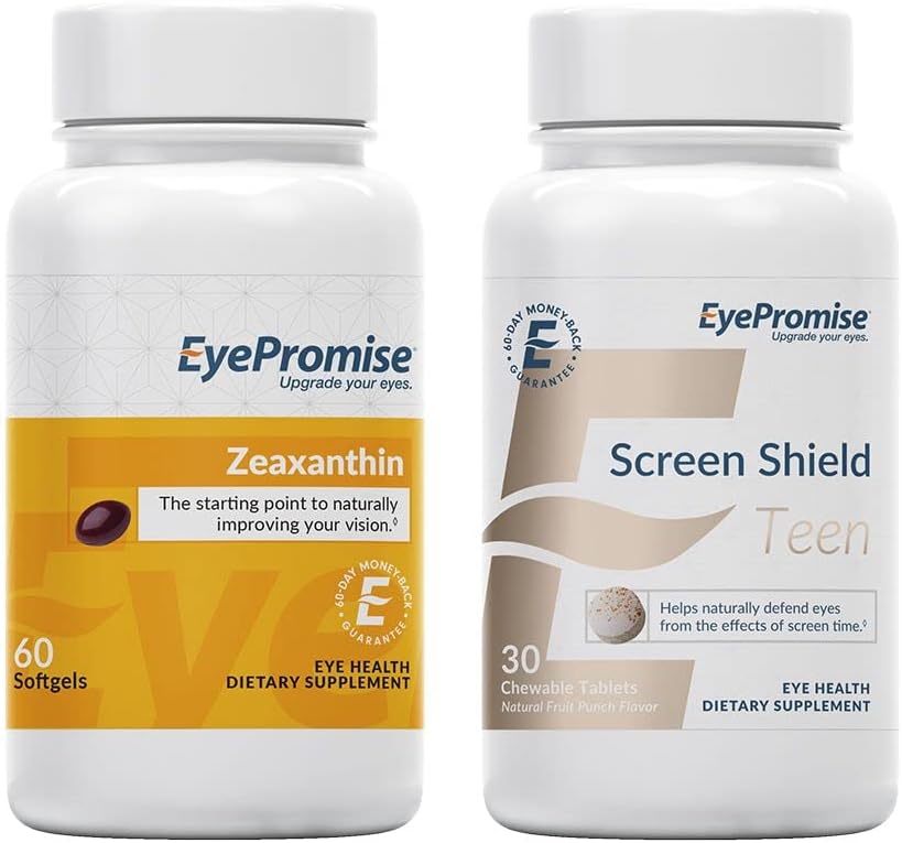 EyePromise Sungxanthin Eye Vitamin and Screen Shield Teen Chewable Eye Vitamin