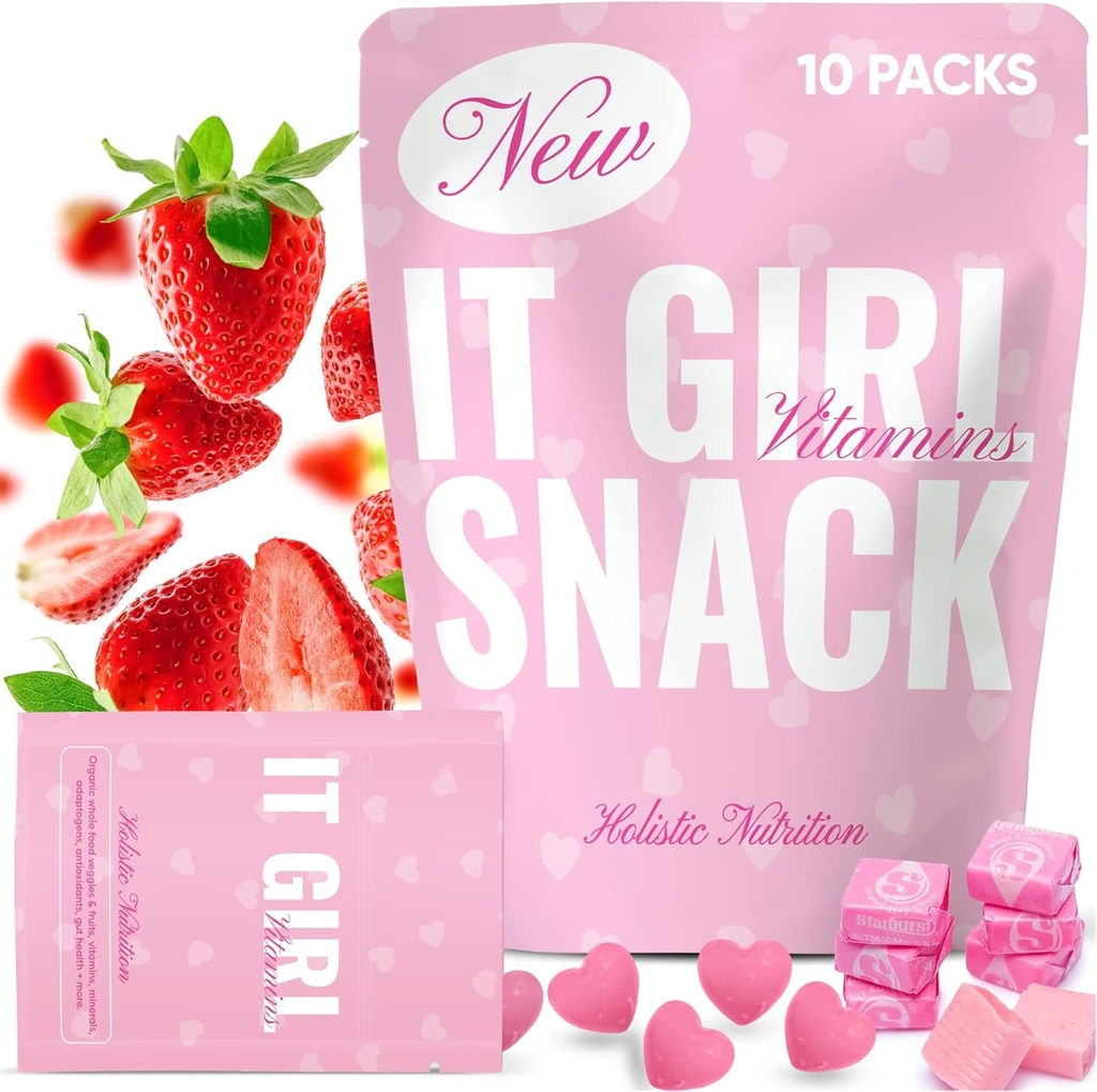 Super Greens Powder Superfood Gummies + Daily Multi- Vitamin for Women - Vegan Pregnant for Gut Health & Wellness - Healthy Snacks, Whole Fruit & Vegies, Vegan, Organik Nuttration Suplemen