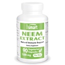 Supersmart - Neem Extract 1500mg per day - Azadirachta Indica Leaf Oil Extract - Neem Suplemen 124; Non-GMO & Gluten Free - 90 Vegetarian Capsules