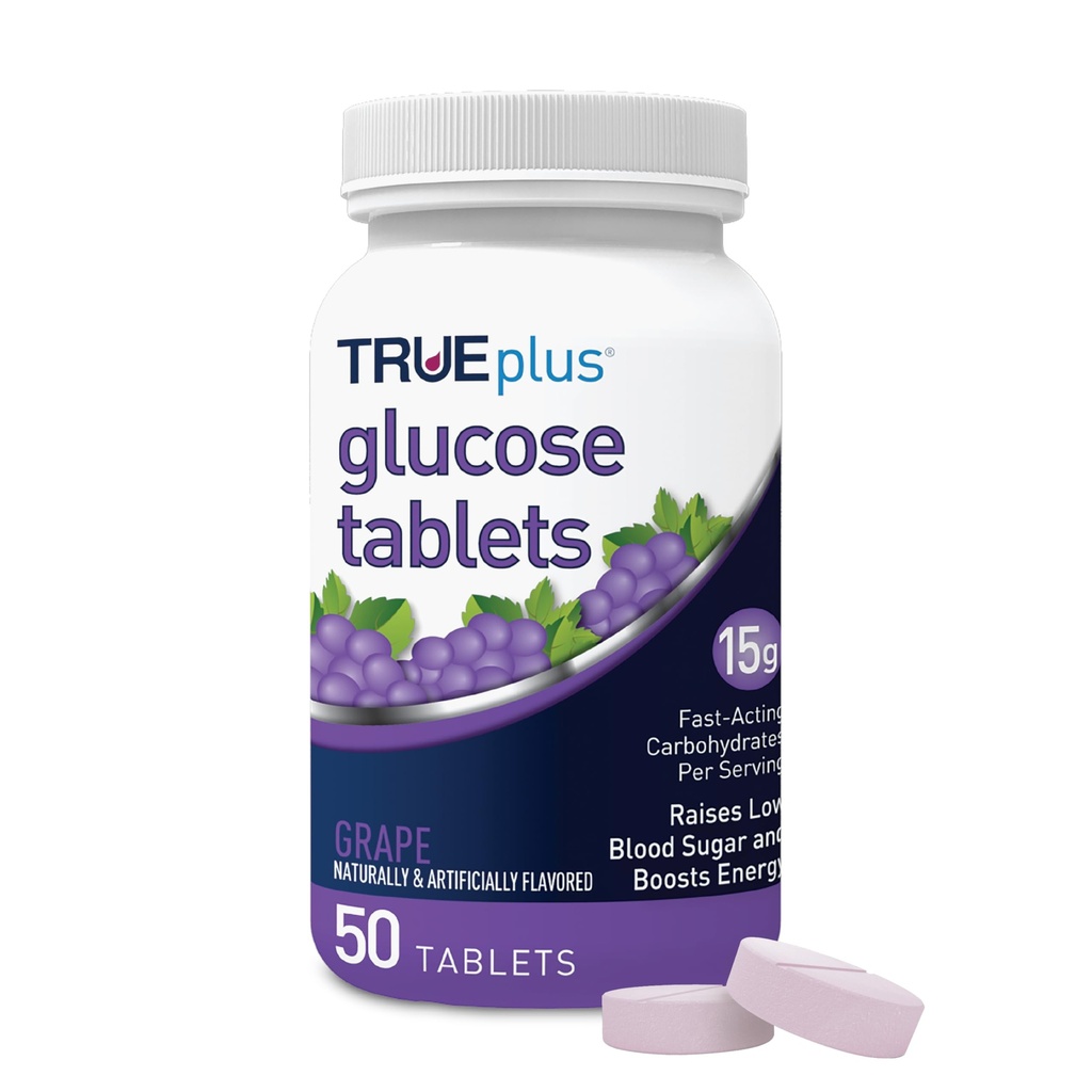 TRUEplus ® GASE Tablet, Grape Flavor - Botol 50ct