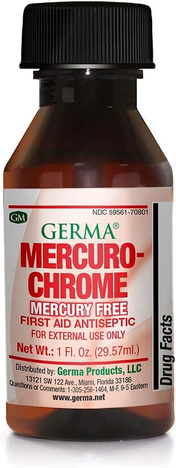 Germa Mercury Free Aid Pertama Antiseptic Cair 1 oz