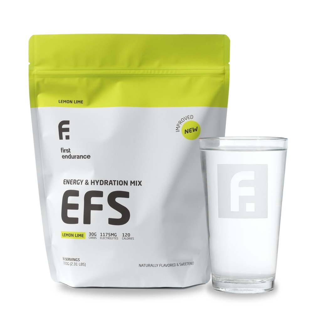 EFS Hidration & Endurance Drink Mix - Premium Carbohydrates for Energy & Performance, Electrolytes for Rapid Rehydration & Running, Cycling and Triathlon Nuclection 124; Isotonik Energi Fuel 124; Lime
