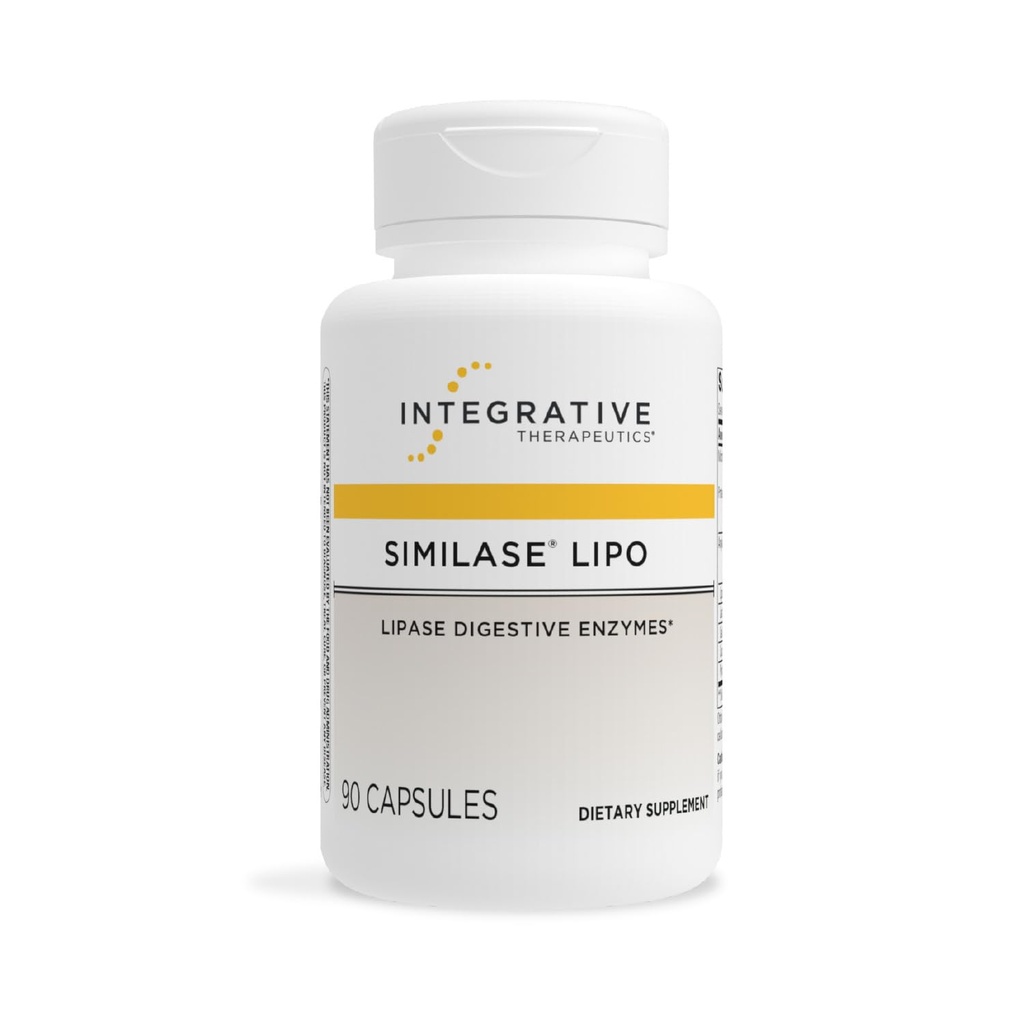 Interupsi Therapeutics Integrative Lipo - Suplemen Ketegangan untuk Dukungan Enzyme Harian * - Gastrointestinal Kesehatan & Gut Dukungan Suplemen - Dairy- Free & Vegan - 90 Capsules (45 Pelayan)