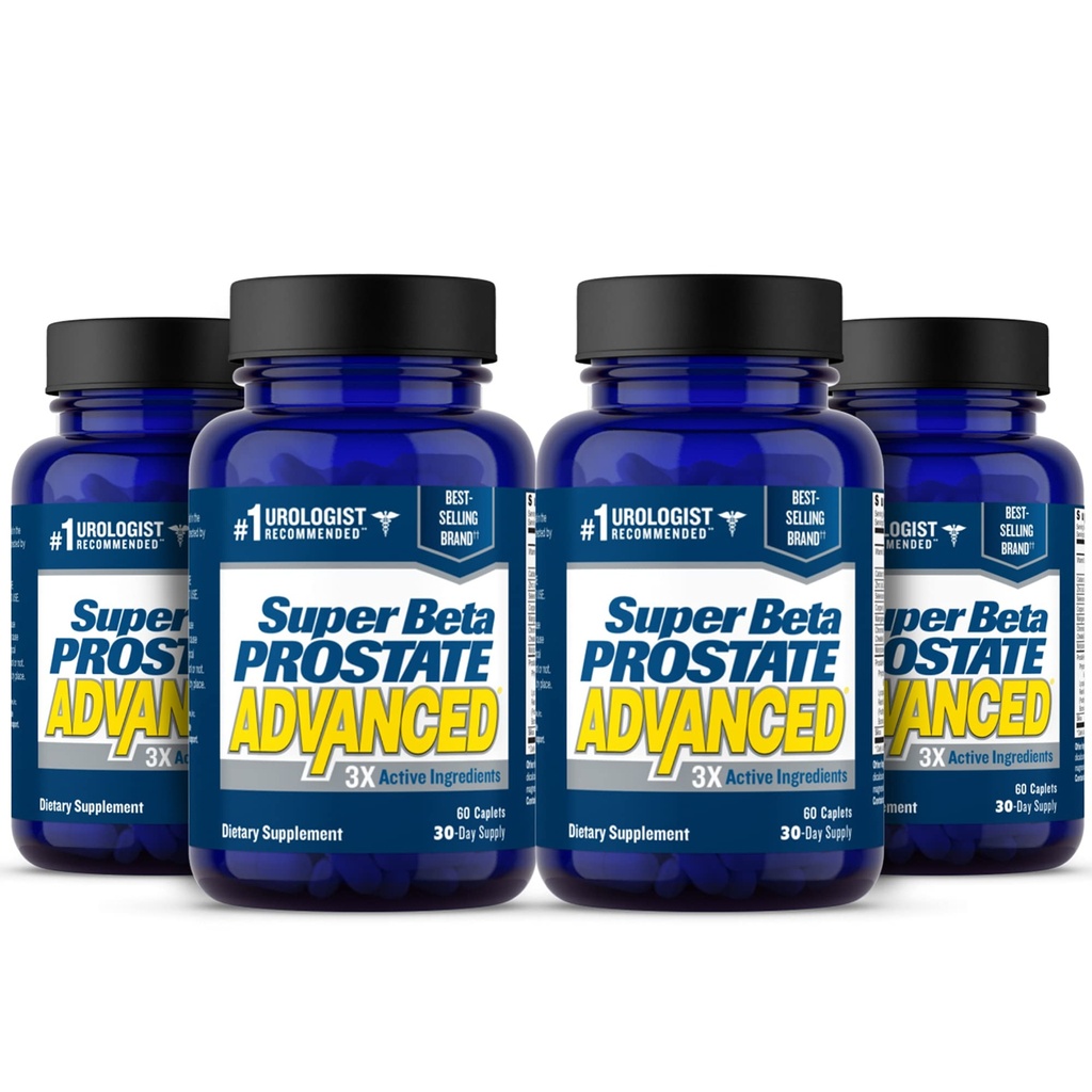 PROSTATOR SUPER BETA TERDEKSI - tidur bebas, Dukung BIdder Mengosongkan. Prostat Suppport for Men 's Health with Beta Sitosterol, not Saw Palmetto. (240 Caplets, 4-Pack)