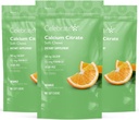 Merayakan Vitamin Baritric 500mg Calcium Citrate Soft Chews dengan 500 IU Vitamin D3 - Esculity for Gastric Bypass Patients & Bone Health - Sugar & Gluten Free, Orange (270 Chews)