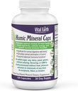 Vital Earth Mineral Mineral Capsules - 70 + Trace Minements with Acirring Acid Fulvic, Alkalying Mineral Suplemen Detox, Gut Health, Wellness, 120 Count