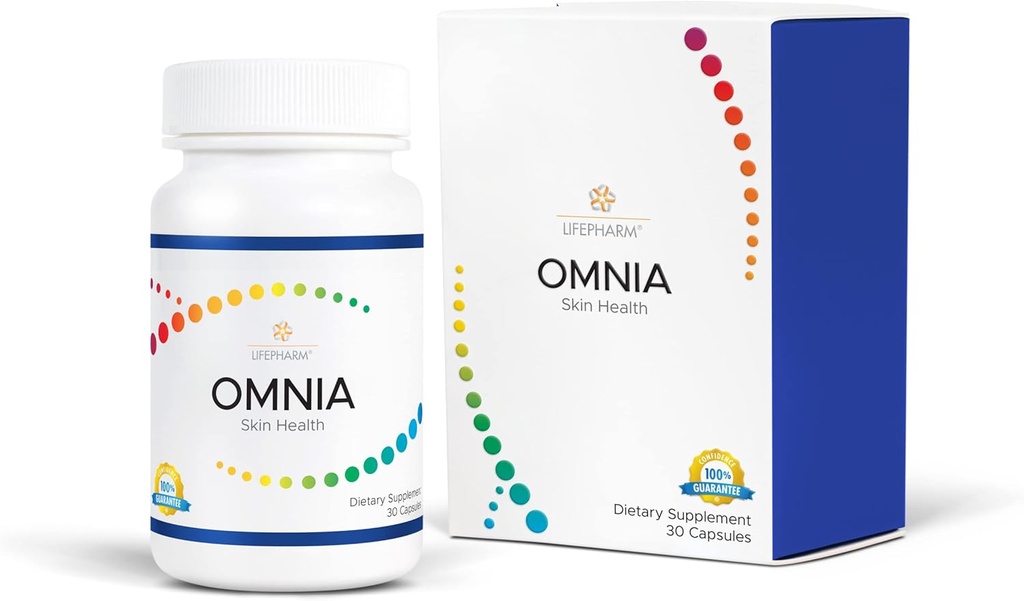 Omnia - Skin, Hair, dan Nails Suplemen - Kompleks Tiga Akting untuk Sehat dan Bersinar Skin