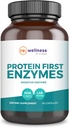 Menyalakan kembali Wellness oleh JJ Virgin 124; Protein First Enzymes = 124; Betaine HCI dengan Supsin & Enzyme Suplemen; Dukungan untuk Kesehatan Gut, Dibubble, Bloating Occasional & Gas 124; 60 Capsules
