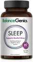Sleep Formula (GABA) - Suplemen Suplemen Sehat & Relaxation & Restful Tidur - Sleep Aid dengan Suplemen Non-Habit - Bedtime Dukungan Kasules untuk Pria & Perempuan - 60 Capsules
