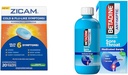 Zicam Cold Symptoms Relief dengan Betadine Sore Throat Gargle, Echinacea & Sambucus Homeopathic Tablet, 20 Count & 8 FL OZ