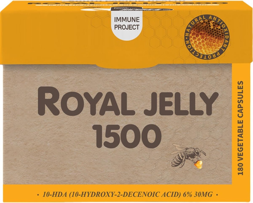 SPH 100% Murni Royal Jelly 1500 (10- HDA 6% 30mg) 180 Capsules (1)