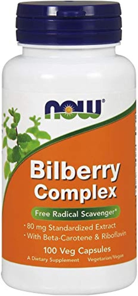 Sekarang Foods Bilberry Comp 80Mg, 100 Count