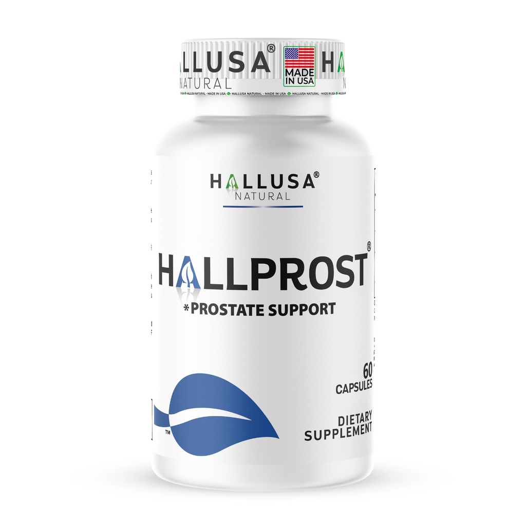 Hallusa Natural Hallprost 12.4; Blad Saw Palmetto for Men 700mg