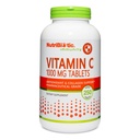 NutriBiotic - Vitamin C 1000 Mg, 250 Count Tablets 126; Essiune Ammune & Antioksidant Collagen Duplemen Tambahan; 124; Farmasi Tingkat L- Ascorbic Acid 124; Vegan, Non-GMO & Gluten Bebas