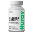 Nuray Alpha Lipoic Acid 300mg - Antioxidant Suplement for Healthy Aging Production, Proper Nerve Fungsi, Metabolisme - 60 Vegetarian Kapsul, GlutenFree Dietary Suplemen