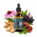 MunoMax - Advanced Ammune Supplemen - Liquid Deliquid for Better Absorpsi - Echinacea, Astragalus, Reishi, Goldenseal, Elderberry & More!