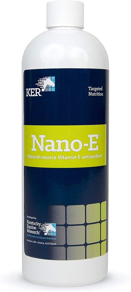 Kentucky Equine Research Nano -E: Natural Source Vitamin E Antioksidant for Horses, 450 mL