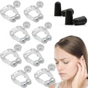 Relief Tinnitus untuk Telinga Ringing, Alat Bantuan Acupeace Tinnitus, Klip Relief Acupeal AntiTinnitus, Perangkat untuk Stop Ear Ringing (4Pairs)