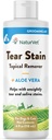 Tet - Tear Stain Topical Remover plus Aloe - 4 oz 124; Eliminates Unsightly Tear & Saliva Stains 126; Gentle, Water- Based Formula 124; for Dogs & Cats