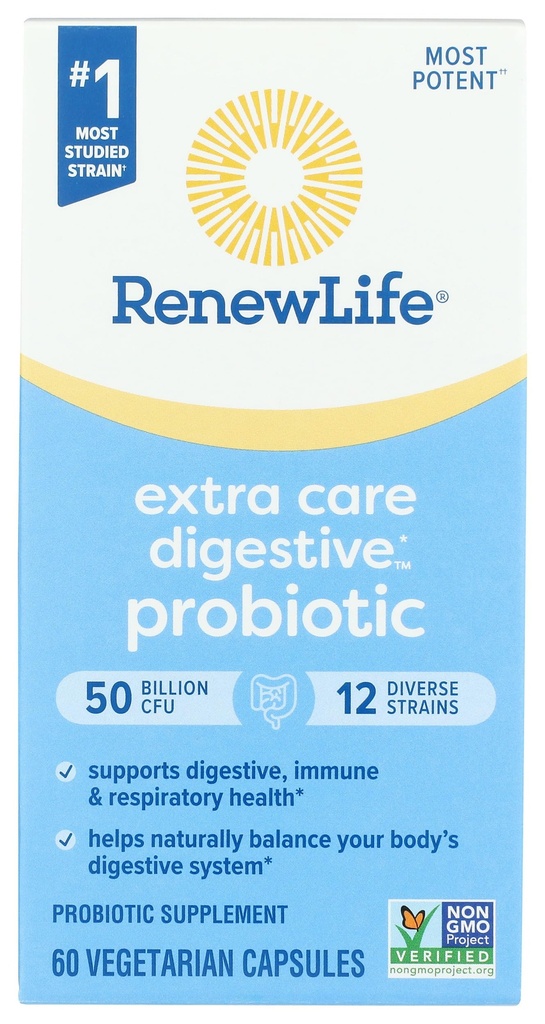 Renew Life Ultimate Flora Extra Care Probiotic 50 Milyar, 60 CT