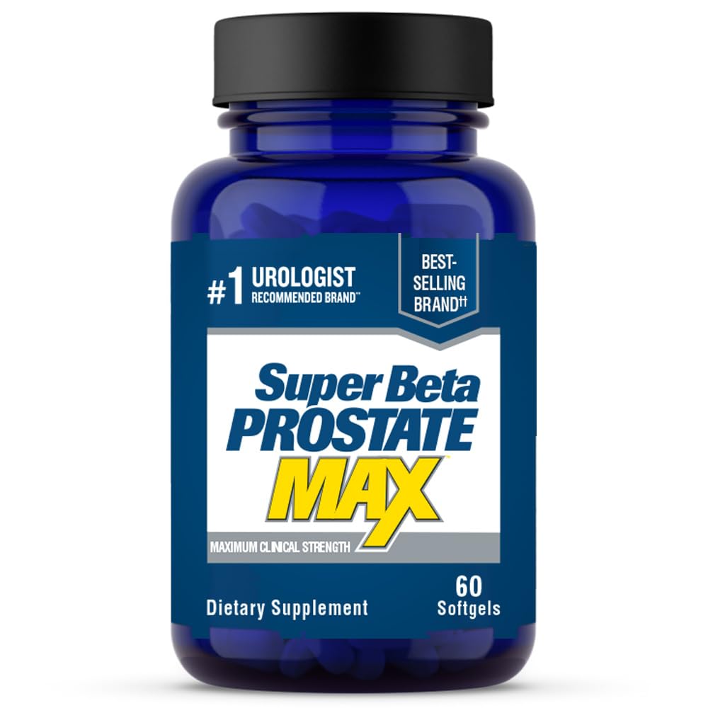 SUPER BETA PROSTATE Max - Advanced Saw Palmetto Prostat Suplemen untuk Kesehatan Pria, 60