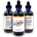 Pounds Dirobi dan Inches Weight Management Drops, Liquid Suplement for Women and Men, Diet- Pill Alternatif dengan Flavor Blueberry Delicious