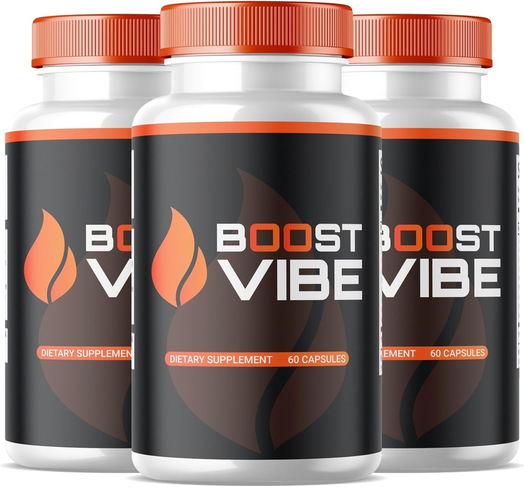 SPRESSO (3 Pack) Boost Vibe Capsules, Capsules Boost Boost Resmi, All Natural Vibe Capsules, Premium Boost Vibe for Support Kesehatan dan Wellness, Premium Boost Vibe (180 Capsules)