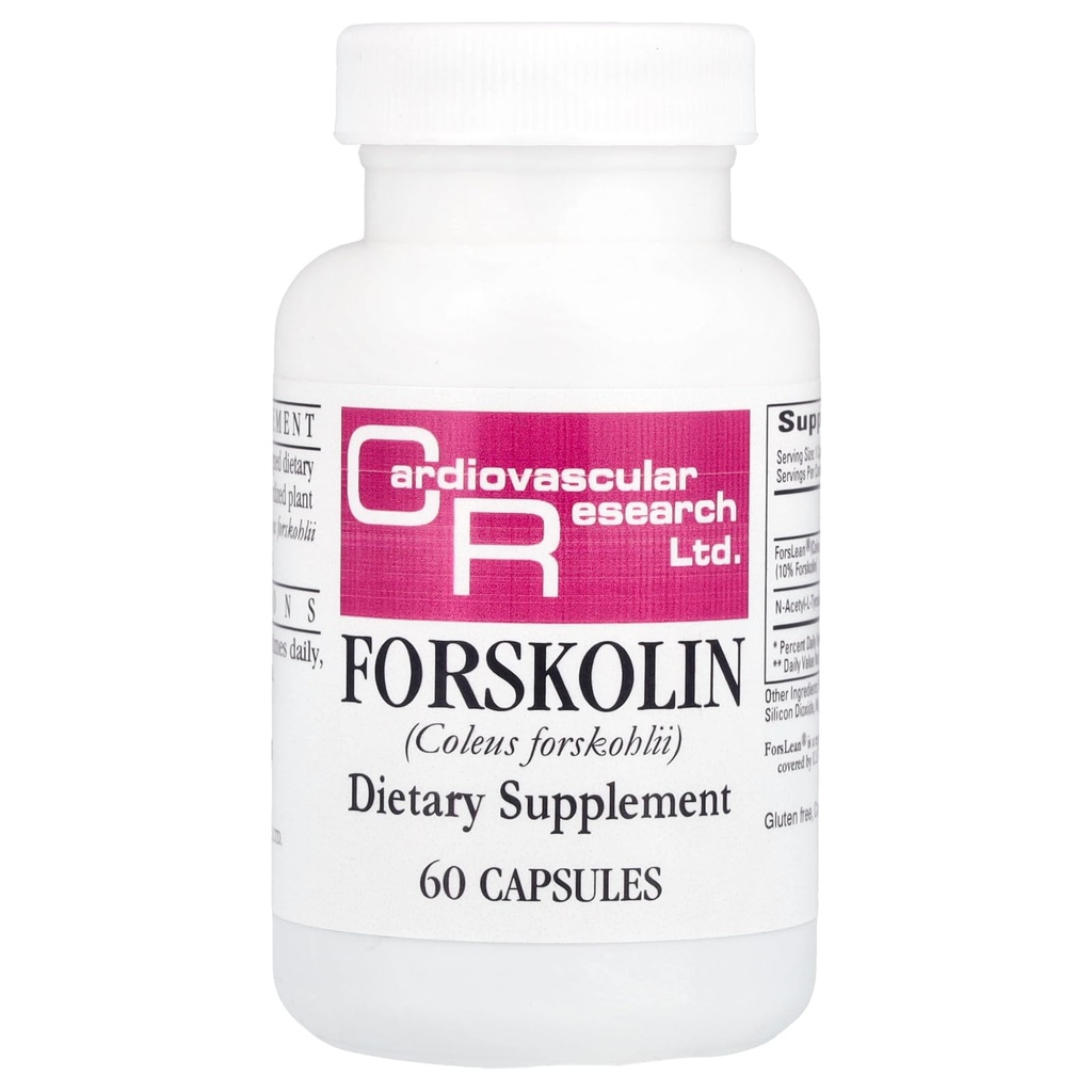 Kardiovaskular Research Forskalin, White, 60 Count