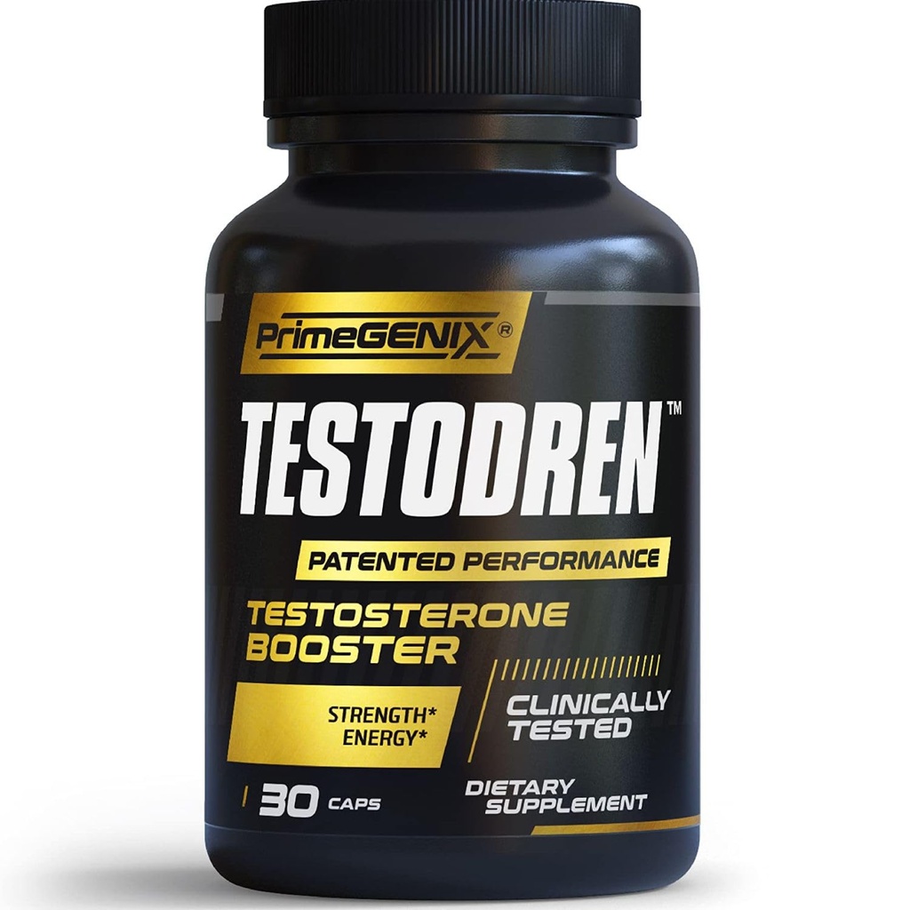 Tesodren Advanced Testosterone Booster for Men Alag4; Natural Stamina, Endurance, Energy & Strength Enhancing Supplement