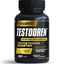 Tesodren Advanced Testosterone Booster for Men Alag4; Natural Stamina, Endurance, Energy & Strength Enhancing Supplement