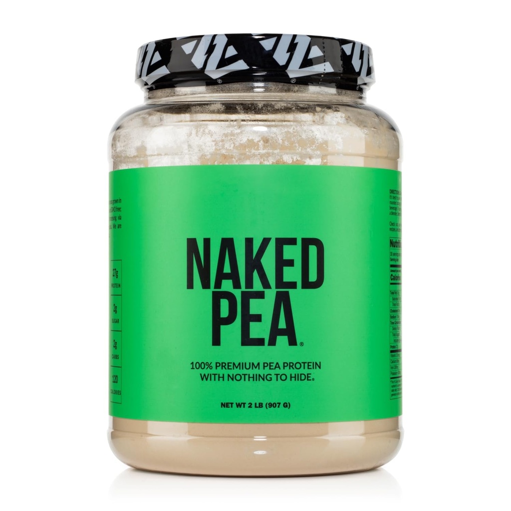 NASD Pea - 2LB 100% Powder Protein Pea dari Utara Amerika Farms - Isolasi Vegan Pea Protein - Powder Tanaman, Mudah Digest - 30 Hamba
