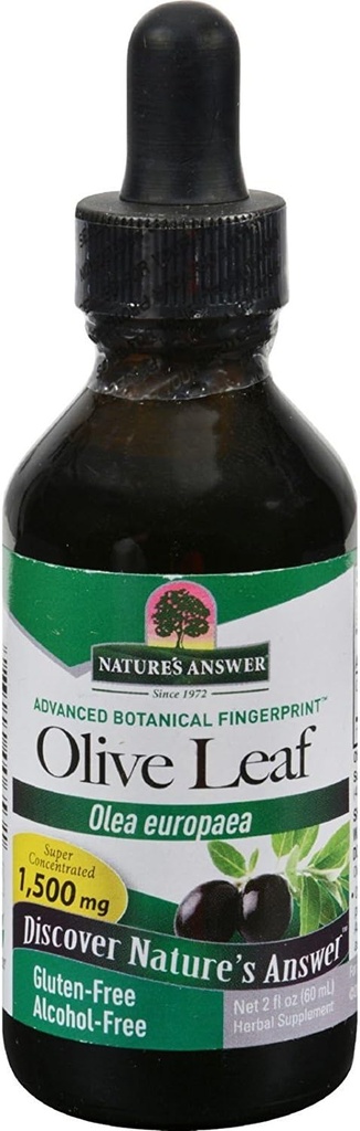 Nature 's Respon Oleungein Olive Leaf, Promotes Overall Good Health and Well Being * Alcohol-Free, Gluten- Free & Kosher (2 Fl Oz (Paket 2)