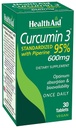Curcumin Complex 600 mg, 30 Akuntan 124; Turmeric Extract dengan Bioperin untuk Adsorpsi Enhanced, 95% Curcuminoid 126; Vegan, Daily Joint & Imune Support Supplemen