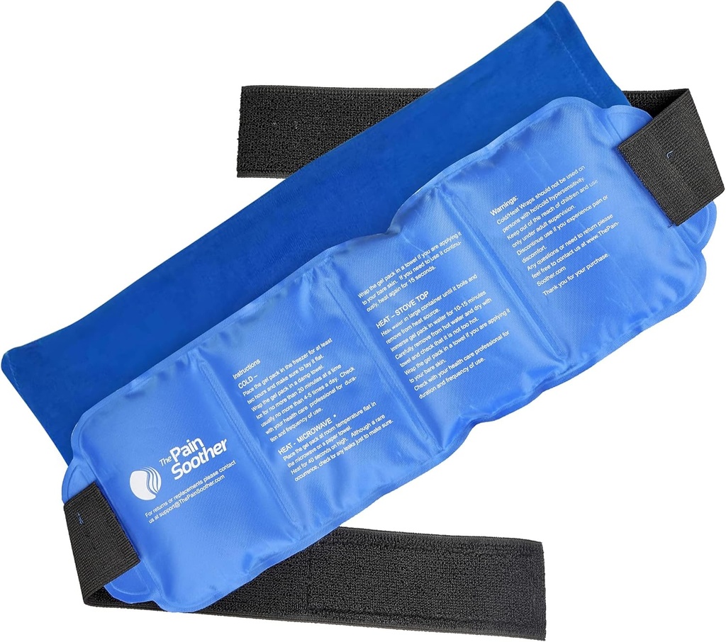 Paket Es & Es Berukuran Besar Dapat Dipakai Ulang Panas & Cold Gel Bungkus untuk Pemanas Hangat dan Terapi Dingin untuk Hip, Ankle, Kembali, Bahu, Lutut, Lengan, Neck, Elbow,