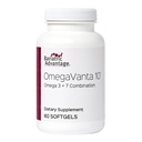 Sarana Bariatrik OmegaVanta 10 - Omega Fish Oil - EPA Enriched & DHA - Entertaic Softgel Design - Pendukung Kesehatan Jantung * - Natural Lemon Flavor - 60 Softgels