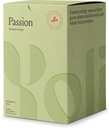 Yoli ® Passion Energy Shots Mix - Natural Energy Drink for Endurance and Stamina, 30 Paket - Strawberry Kiwi Flavor