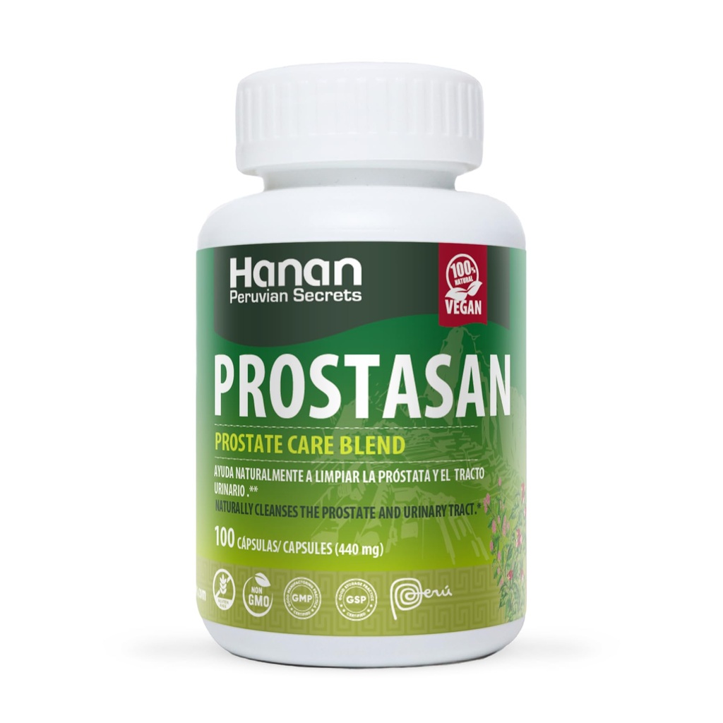 Hanan Prostasan Prostate Care Blend 144; 100 Capsules 12.4; Aid Umum dalam Cleansing The Prostate and Urinary Tract